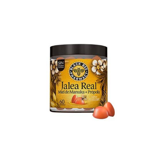 Black Bee Pharmacy Jalea Real 60 Gummies Limon-m  NUTRITION & SANTE