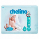 Pañal Infantil CHELINO Talla 4  9-15 Kg 36 Paña
