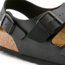Sandalia Milano Negra Birko-flor de BIRKENSTOCK