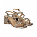 ONDA STRASS MULTI SANDALIA BRONCE