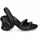 Sandalia Acolchada Negro  CAMPER