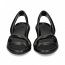 Sandalia Acolchada Negro  CAMPER