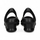 Sandalia Acolchada Negro  CAMPER