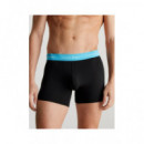 Boxer Brief 5PK B- Gn Fl, Fus F, Dhl, Bl  CALVIN KLEIN