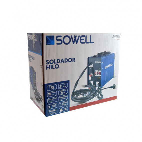 Soldador Hilo 120 Amp Uso sin Gas SOWELL - Guanxe Atlantic Marketplace
