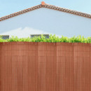 Cañizo Plástico Marron Simple Cara 1X3 DONNA GARDEN