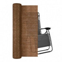 MALLA DE SOMBREO MARRON 2X25 MTS DONNA GARDEN