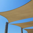 Toldo Vela Cuadrado 3.6X3.6 Mt Beige DONNA GARDEN