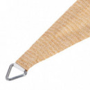 Toldo Vela Cuadrado 3.6X3.6 Mt Beige DONNA GARDEN