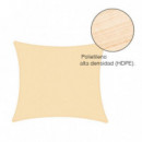 Toldo Vela Cuadrado 3.6X3.6 Mt Beige DONNA GARDEN