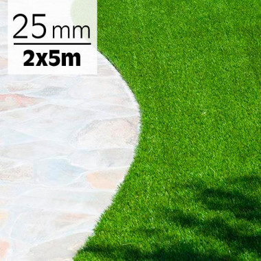 Cesped Artificial Serie Daytona DONNA GARDEN (25MM 2X5MTS)