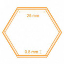 Malla Gallinero Hexagonal DONNA GARDEN 25X0.8MM 1X50M