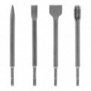 Juego 4 Pcs Cinceles Sds+ AICER