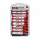 Blister 16 Pcs Variadas Hojas Sierra Calar AICER