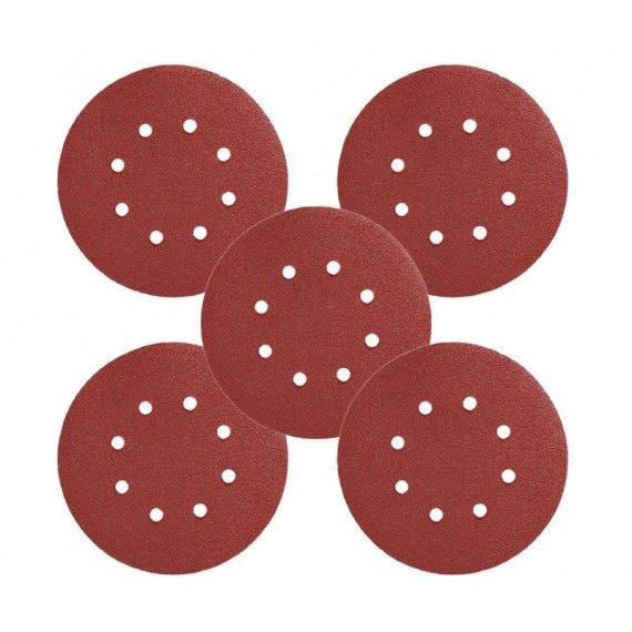 Pack 5 Lija 150MM GR80 Velcro AICER