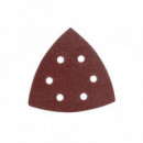 Pack 10 Lijas Triangulares AICER 93X93 Mm Gr 40