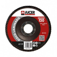 Disco Laminado 115MM Grano 120 AICER