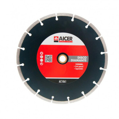 Disco Diamante Corte General AICER 230 Mm