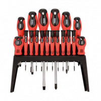 Juego 18 Pcs Destornilladores PAMACON