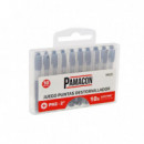 Juego 10 Puntas Destornillador PH2 PAMACON