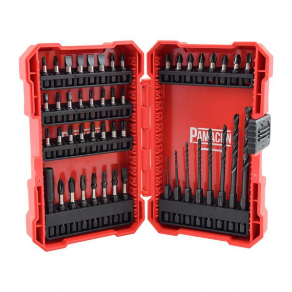 Juego 48 Pcs Impacto Puntas y Brocas PAMACON