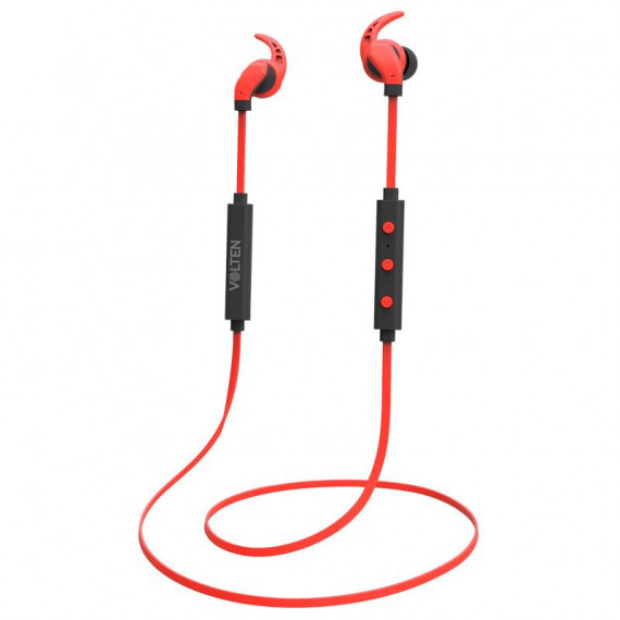 Auriculares Serie Sport Color Rojo VOLTEN