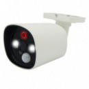 Cámara de Seguridad Ahd Cctv Tipo Bullet Alarma 2MP Full HD Aluminio VOLTEN