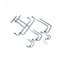 Conjunto de 12 Ganchos Almacenamiento AIRMEC