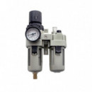 Conjunto Neumatico Filtro Aire+aceite 1/4" AIRMEC