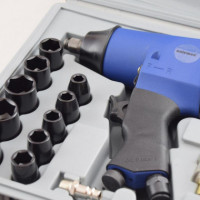 Llave Impacto Neumatica 17PCS 1/2" + Vasos AIRMEC