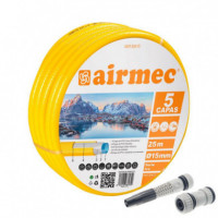 Manguera Agua 5 Capas 15MMX25MT Serie Ice AIRMEC