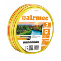 Manguera Agua 3 Capas  Serie Jupiter AIRMEC 15MMX15MT