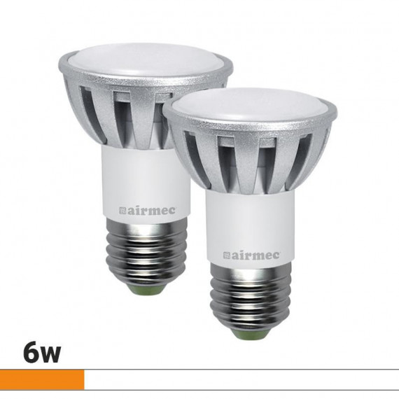 Bombillas Led Pack 2 Jdr 6W E27 Luz Blanca  AIRMEC