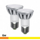 Bombillas Led Pack 2 Jdr 6W E27 Luz Cálida AIRMEC