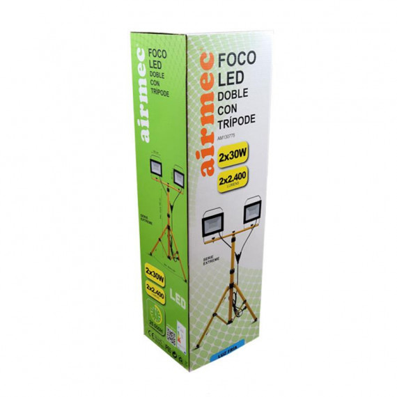 Foco Led Extreme con Tripode AIRMEC 2X30W - Guanxe Atlantic Marketplace