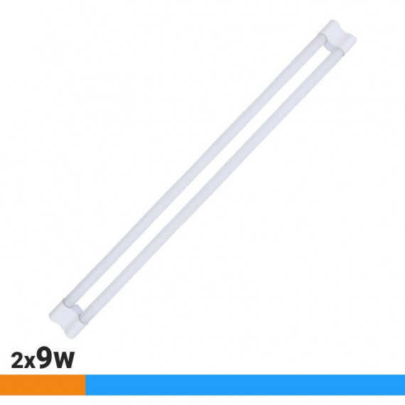 Regleta Led con Tubo T8 Visto 2X9W AIRMEC