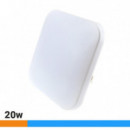 Aplique Led Techo Cuadrado 20W Luz Fría AIRMEC