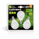 Bombillas Led Pack 3 5W G45 E14 Luz Fría AIRMEC