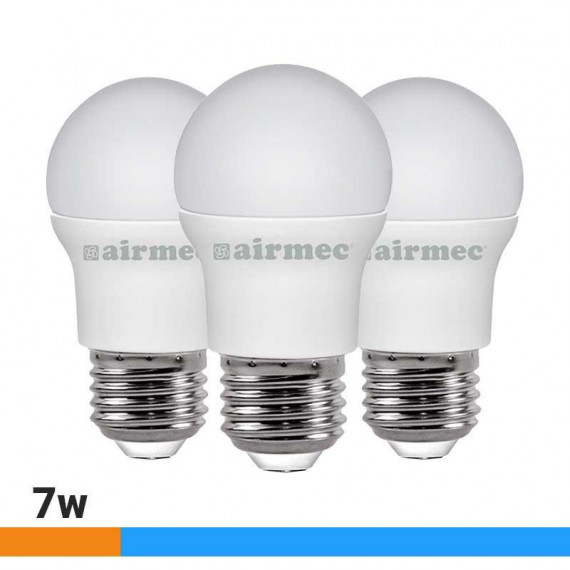 Bombillas Led Pack 3 7W G45 E27 Luz Fría AIRMEC