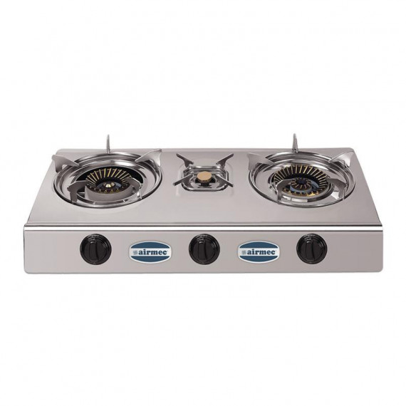 Cocina de Gas Inox AIRMEC 3 Fuegos