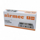 Cocina de Gas Inox AIRMEC 3 Fuegos