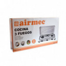 Cocina de Gas AIRMEC 3 Fuegos