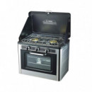 Horno de Gas + Cocina AIRMEC 2 Fuegos
