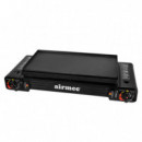 Cocina Gas Doble con Bombona + Plancha AIRMEC