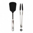 Cocina Gas Doble con Bombona + Plancha AIRMEC