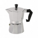 Cafetera Aluminio 3 Tazas LARRYHOUSE