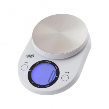 Báscula de Cocina Digital 5 Kgs con Plataforma Acero Inoxidable LARRYHOUSE