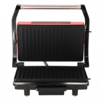 Sandwichera Roja 1.500W Placa Grill LARRYHOUSE