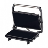 Sandwichera Inox 750W Placas Lisas LARRYHOUSE