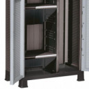 Armario Multiusos Escobero Serie Tanzania DONNA GARDEN 68X39X171.5 Cm